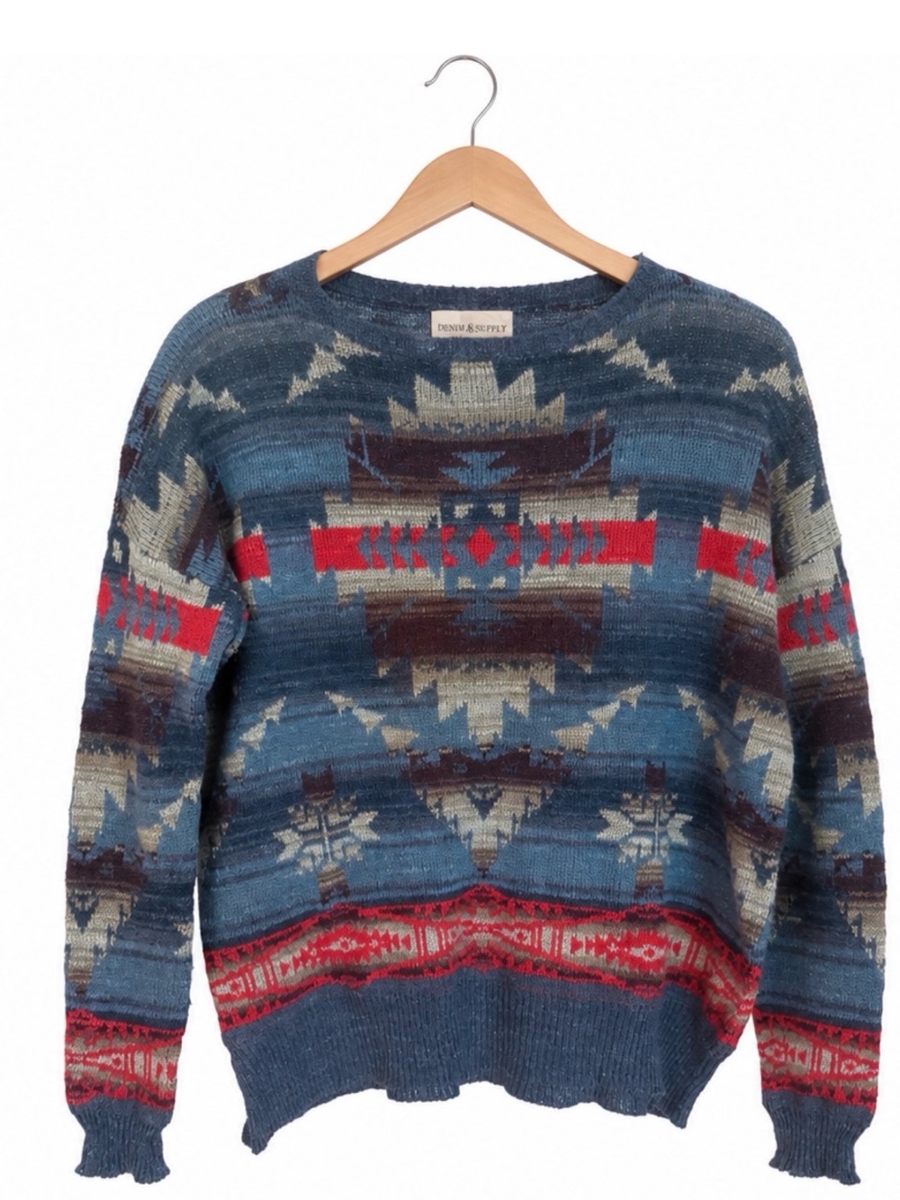Denim & Supply Ralph Lauren Southwestern Aztec Sweater XS